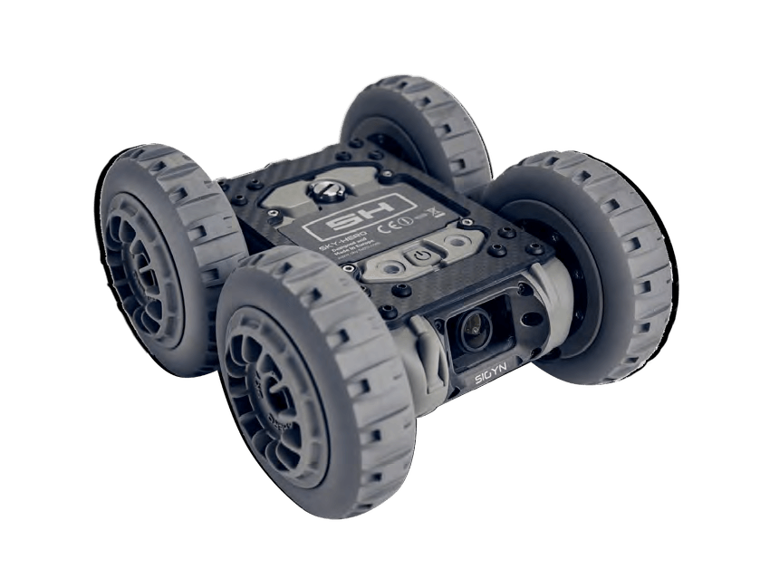 Sigyn MkI sUGV, four-wheeled ground robot